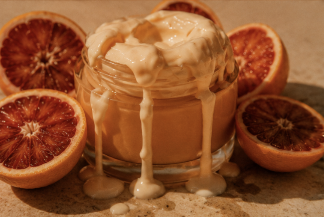 Blood orange cream